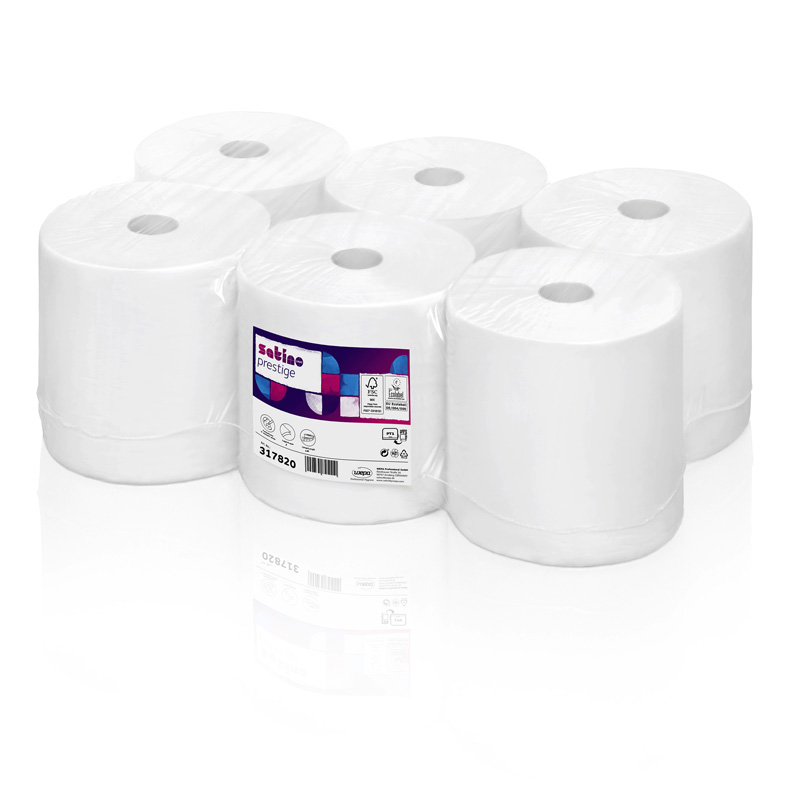 Handtuchrollen Prestige 150m 2 lagig 6 Rollen (PT1)